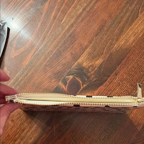 Kate Spade Cream and Black Polka Dot Pencil Pouch - Picture 11 of 14